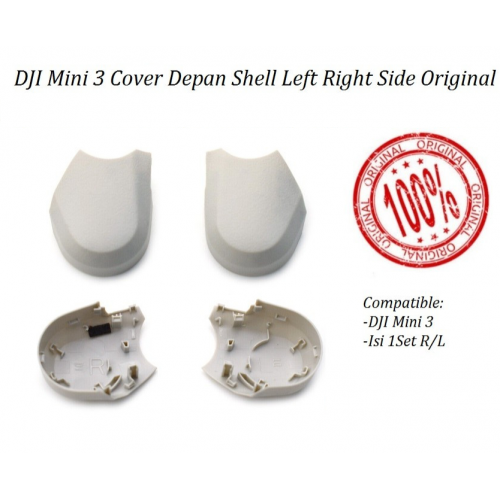 Dji Mini 3 Cover Depan Shel Left/Right Side - Dji Mini 3 Front Shel